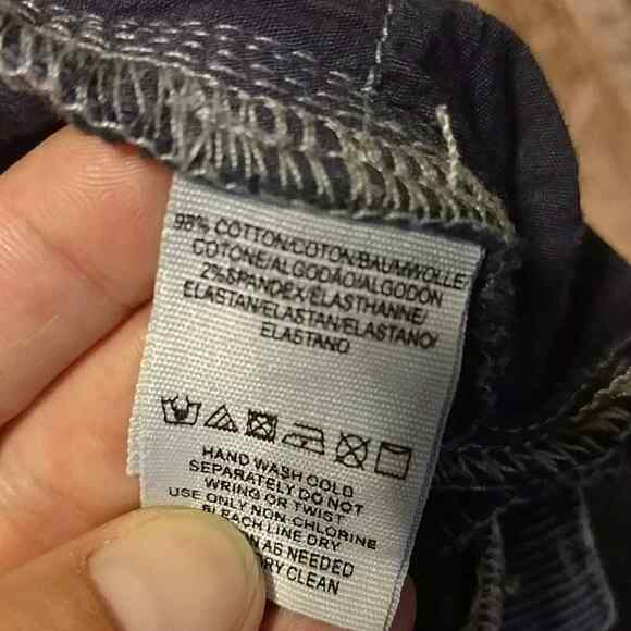 Free people bleachy corduroy pants in size 24. Gray Ankle Length Skinny - Picture 6 of 6